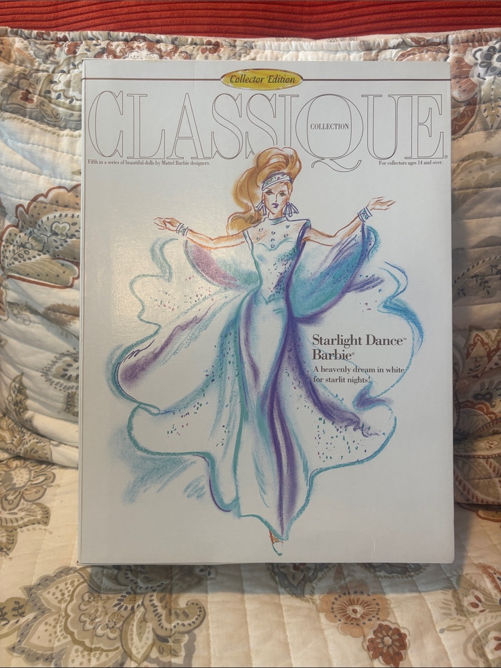 Vintage Barbie Classique Starlight Dance Collector Edition Doll Box